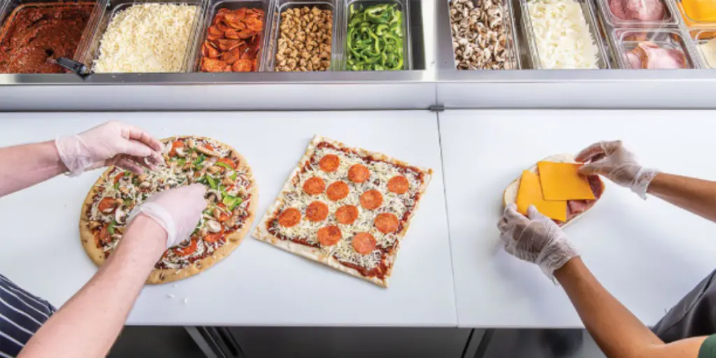 Pizza Prep Refrigerator maintenance.